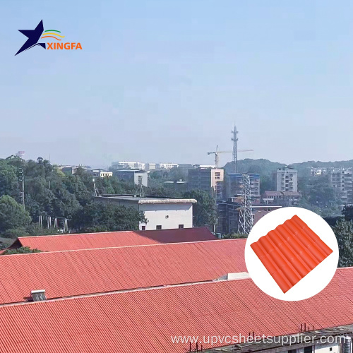 Synthetic Resin Roma Roof Tile For Residential House